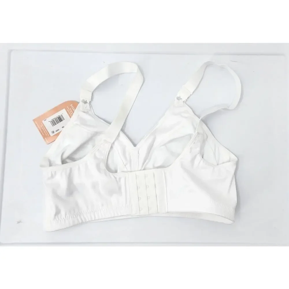 NEW NWT Bali Cool Comfort Classic White Bra Size 36DD
